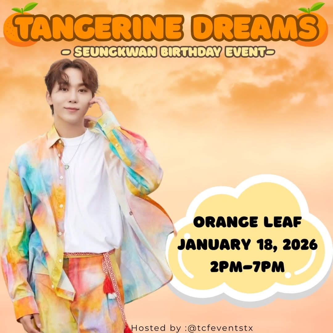 TANGERINE DREAMS - A SEUNGKWAN BIRTHDAY EVENT - Image 1