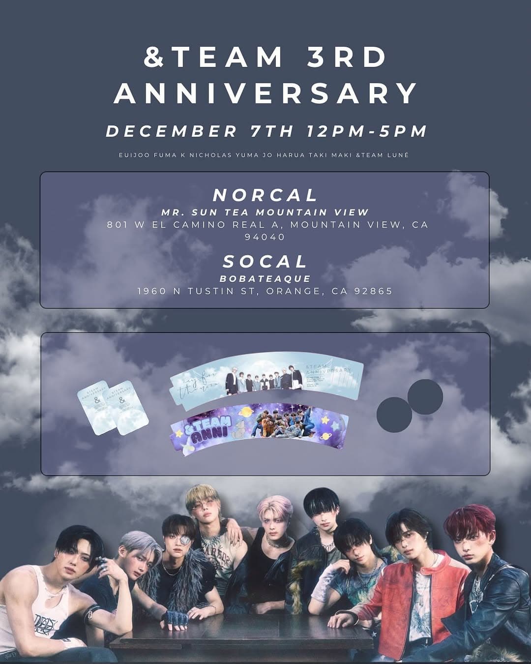 &TEAM 3RD ANNIVERSARY NORCAL - Image 1