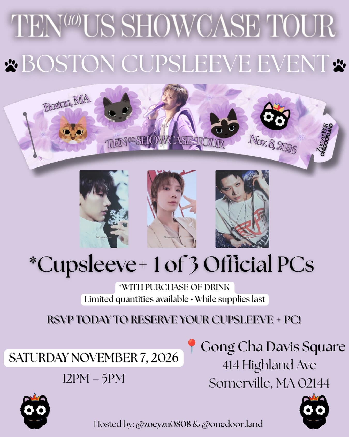 TEN cupsleeve event in Boston