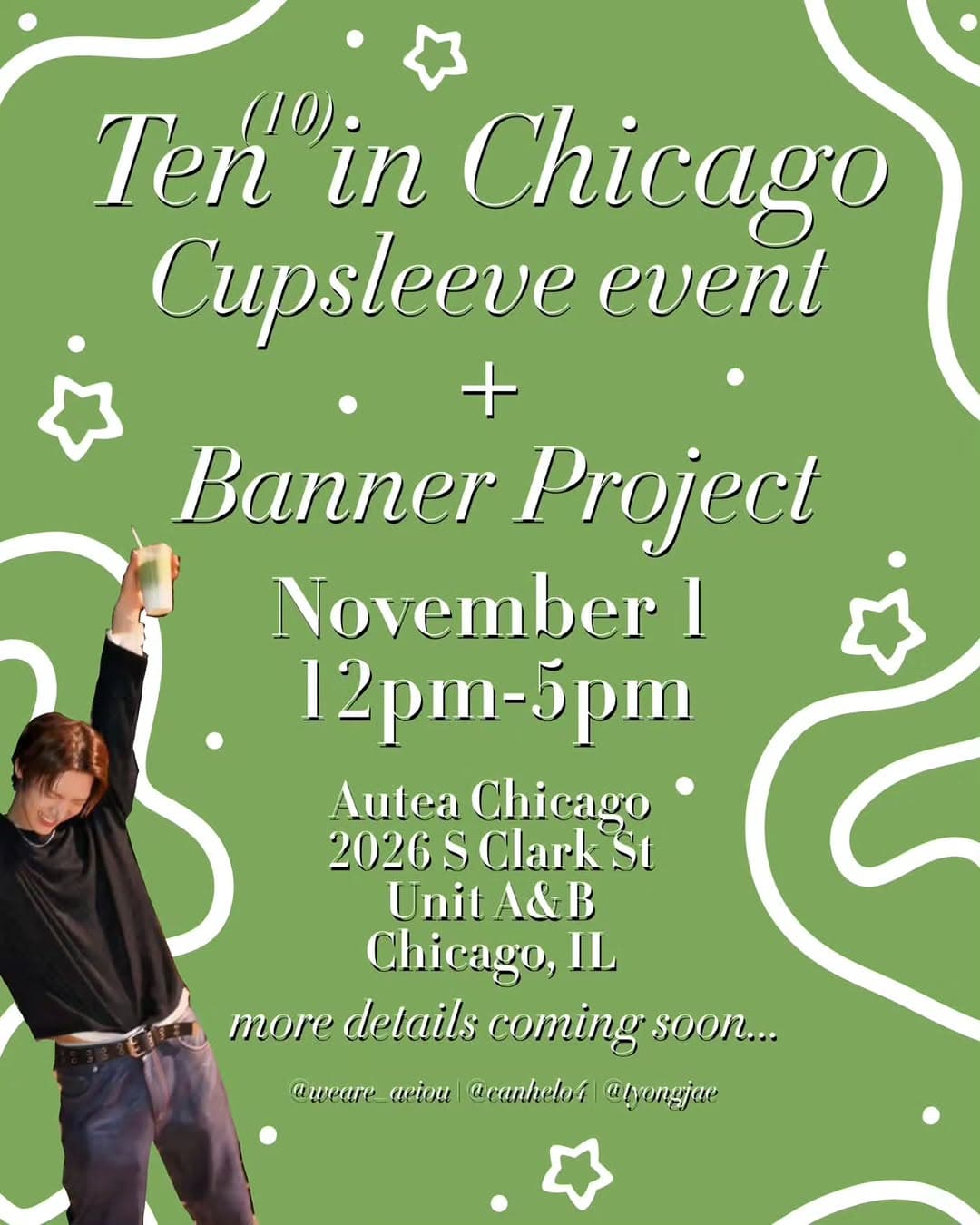 TEN IN CHICAGO CUPSLEEVE EVENT & BANNER PROJECT