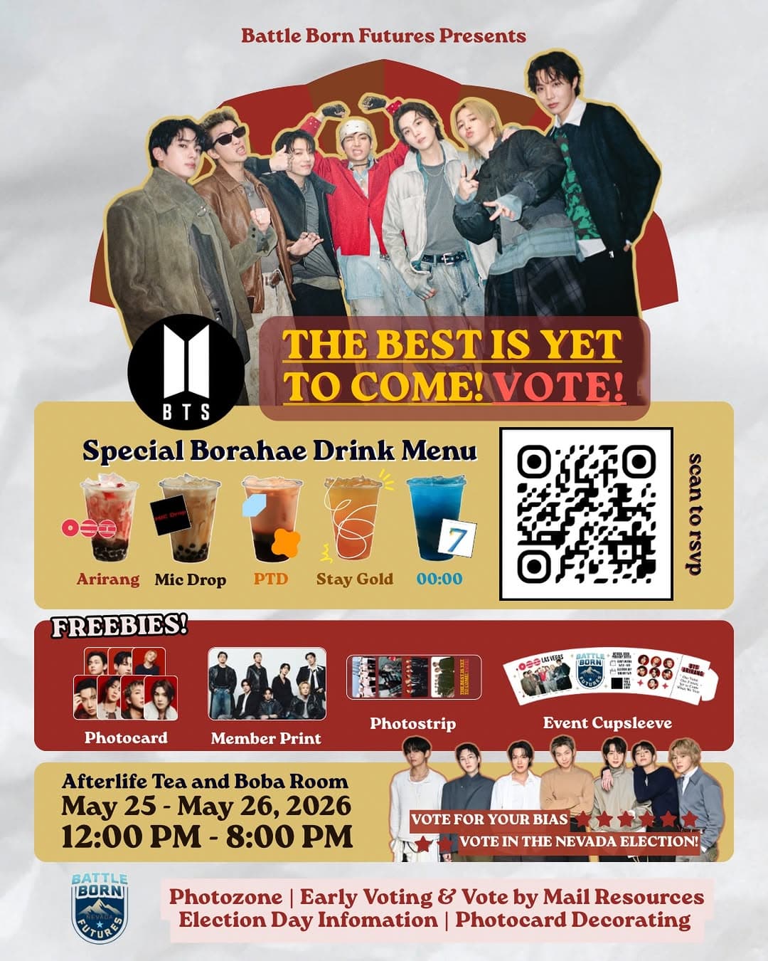 The Best is Yet to Come! BTS Cupsleeve Event - Cover image