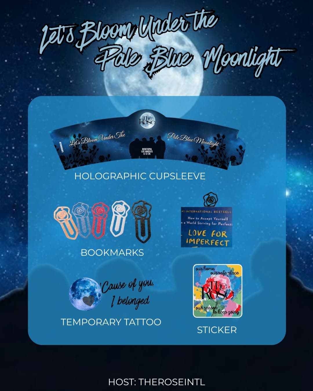 The Rose Rosetopia Tour Cupsleeve Event - Image 3