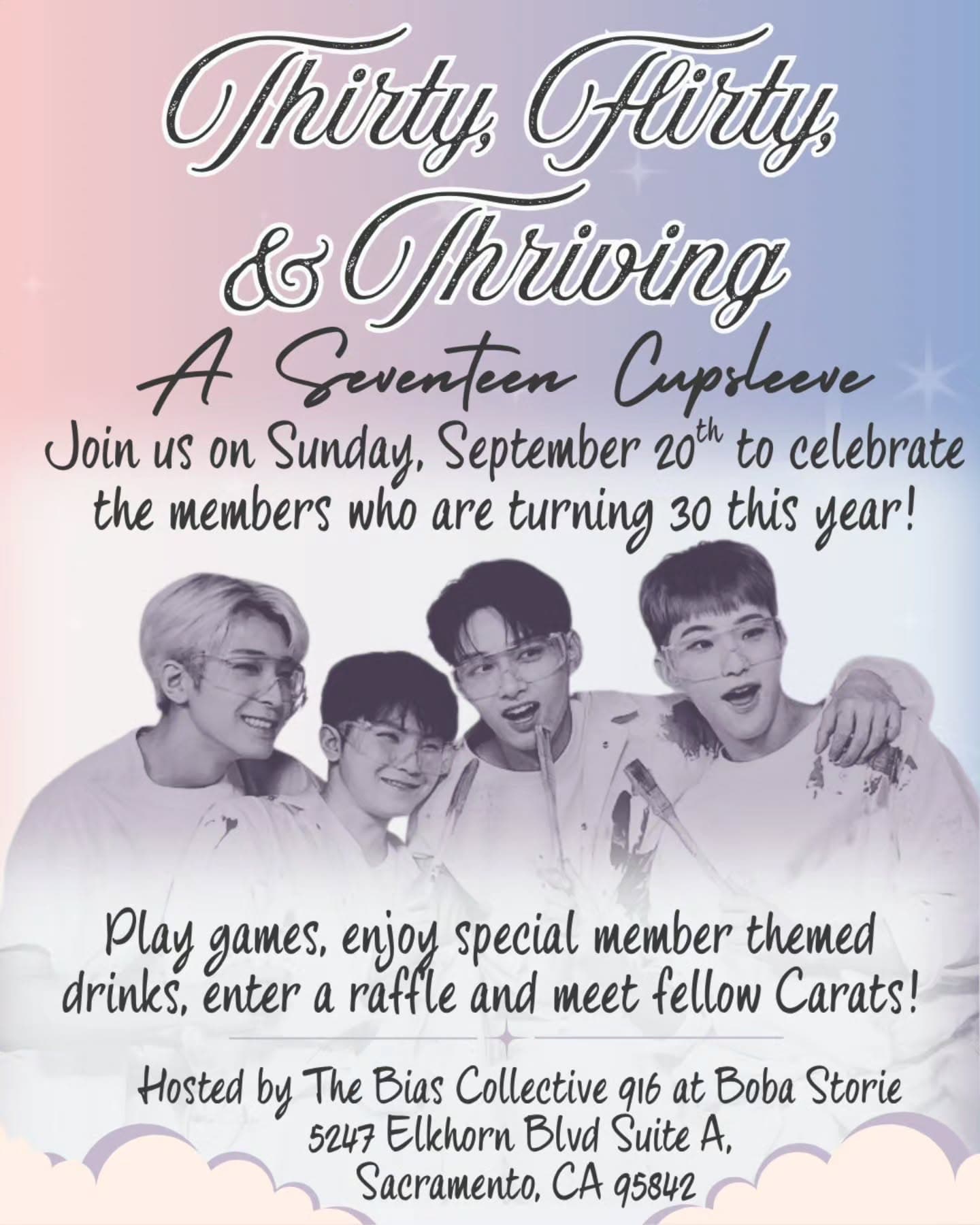 Thirty, Flirty, & Thriving A Seventeen Cupsleeve