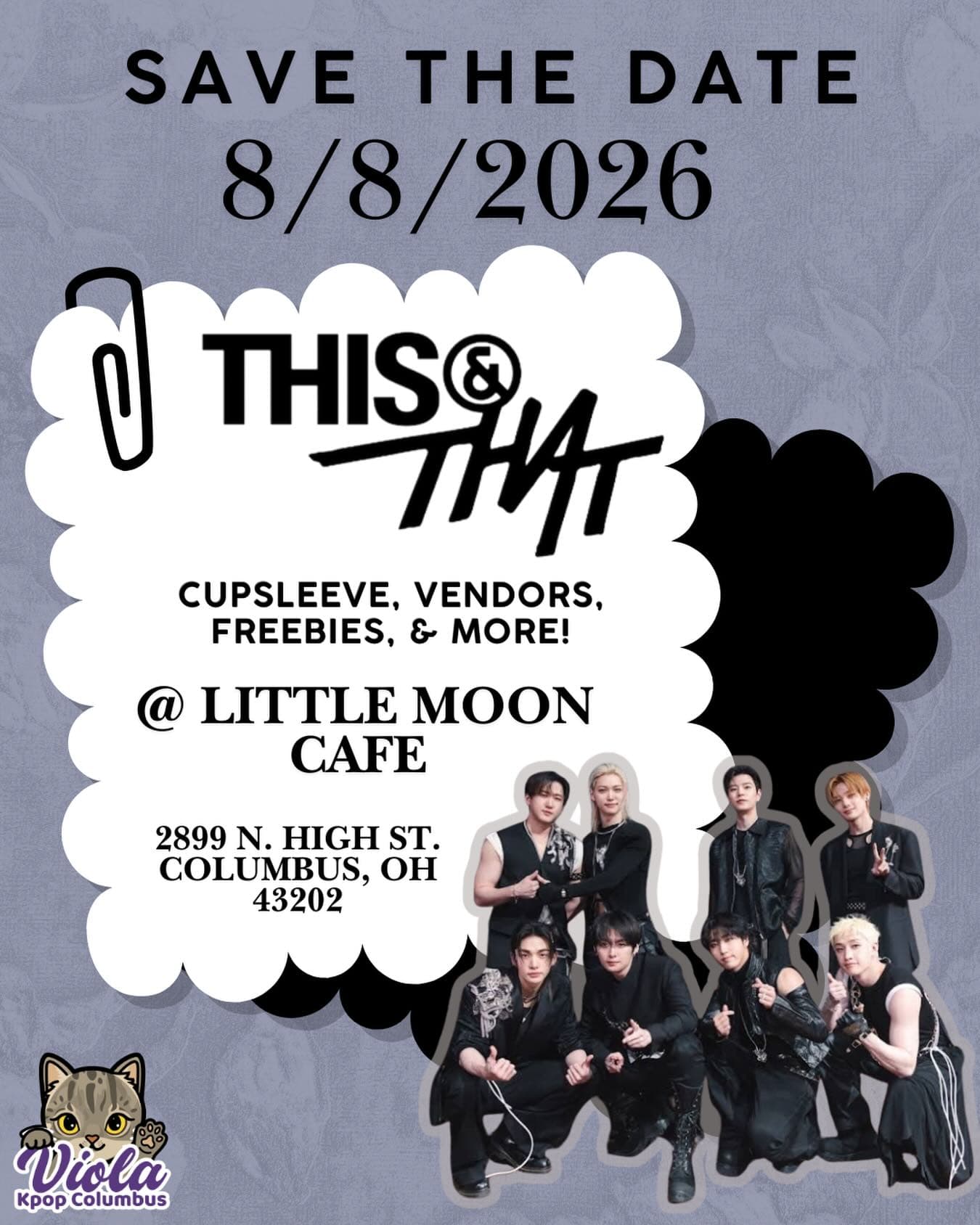 This & That Stray Kids Cupsleeve Event