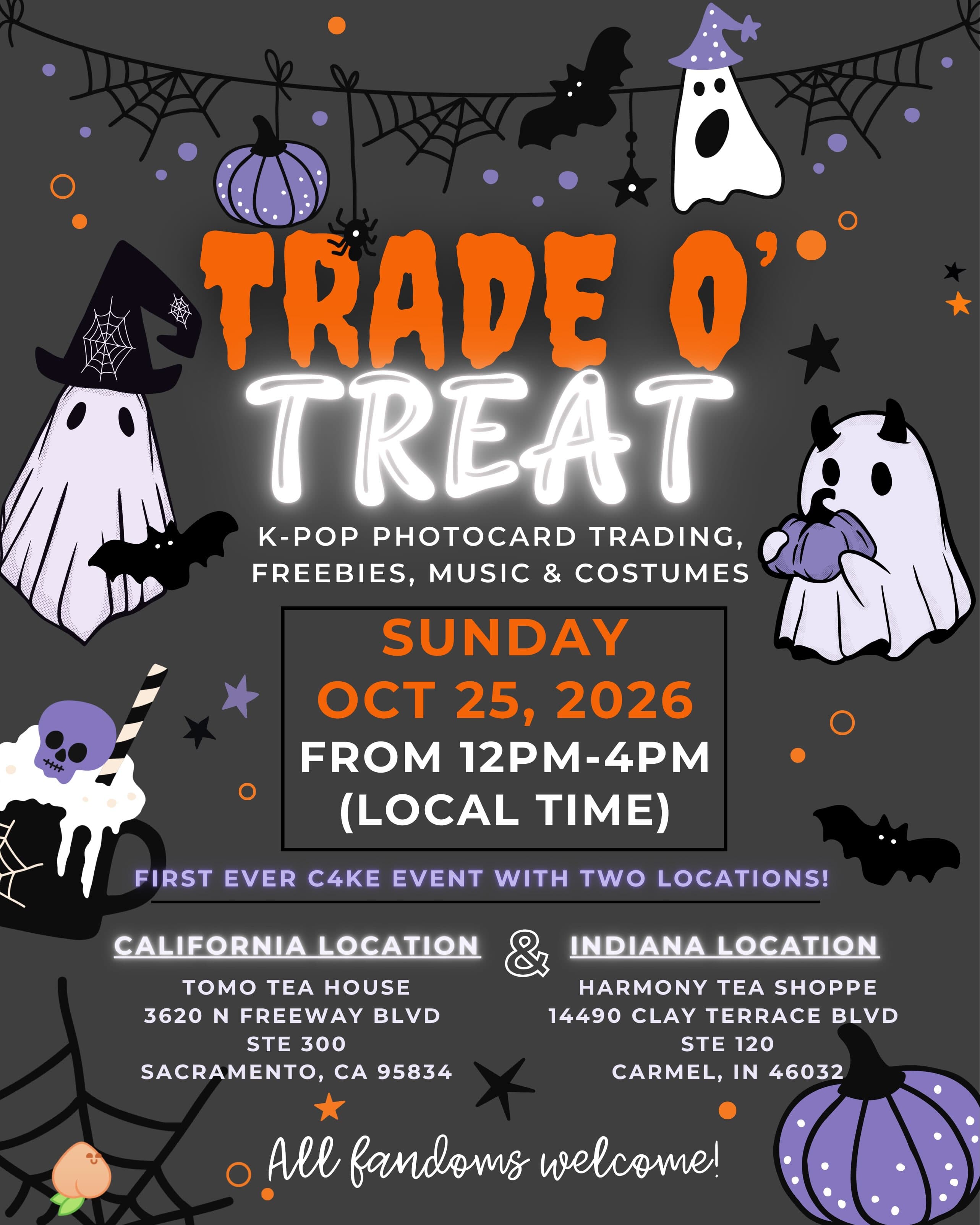 Trade O' Treat K-Pop Edition - Carmel - Image 1
