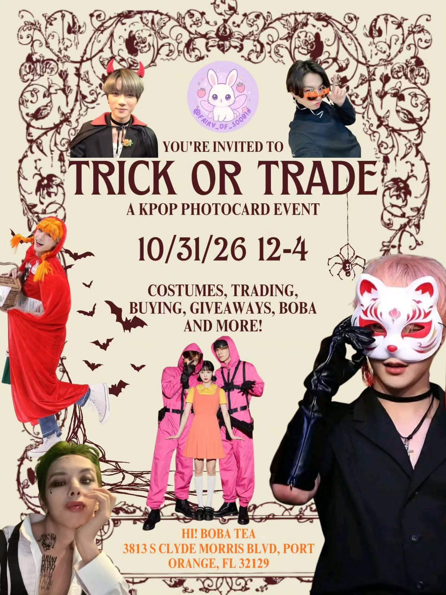 Trick or Trade: A K-pop Photocard Event - Image 1
