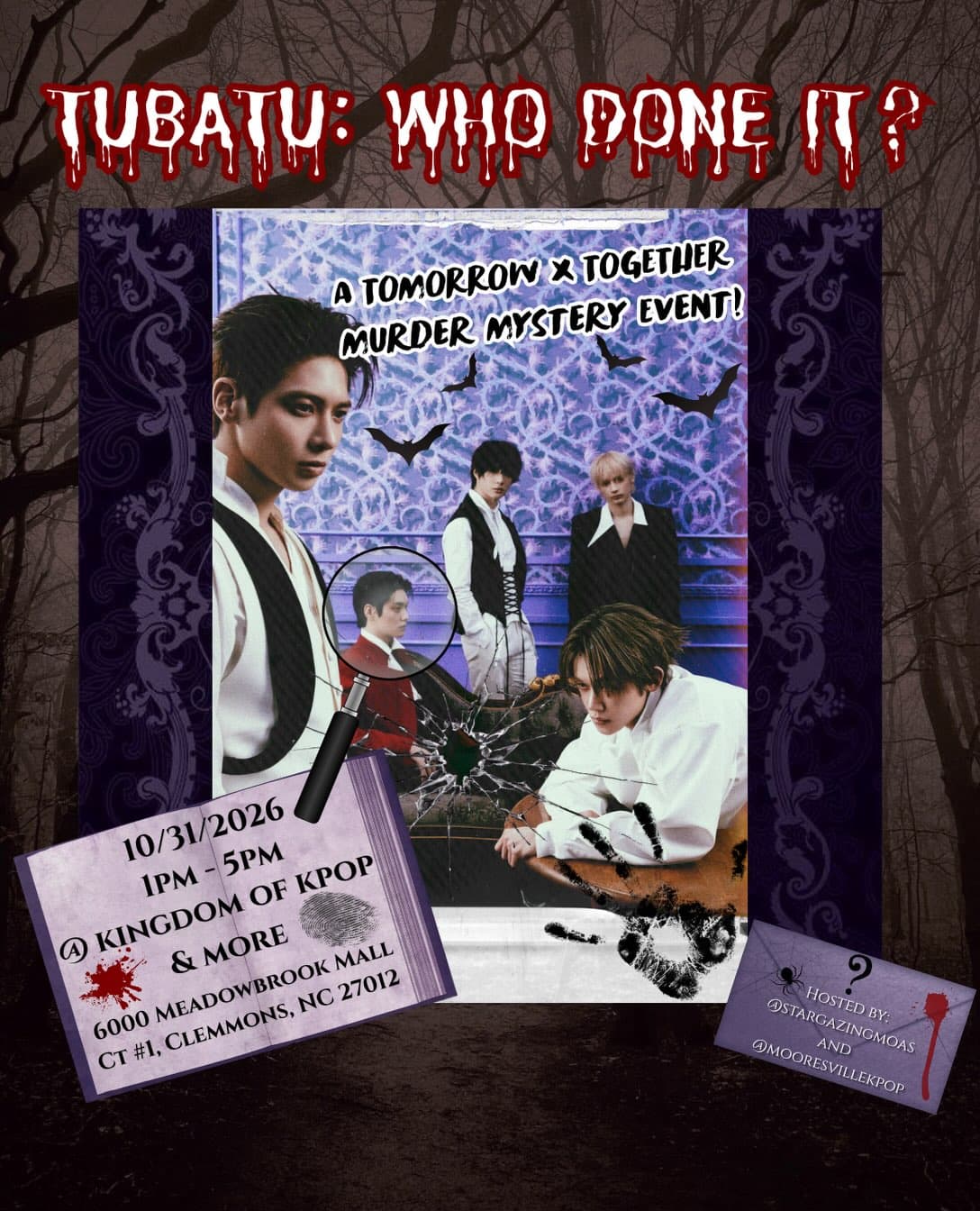 TUBATU: Who Done It? A TXT Murder Mystery Event