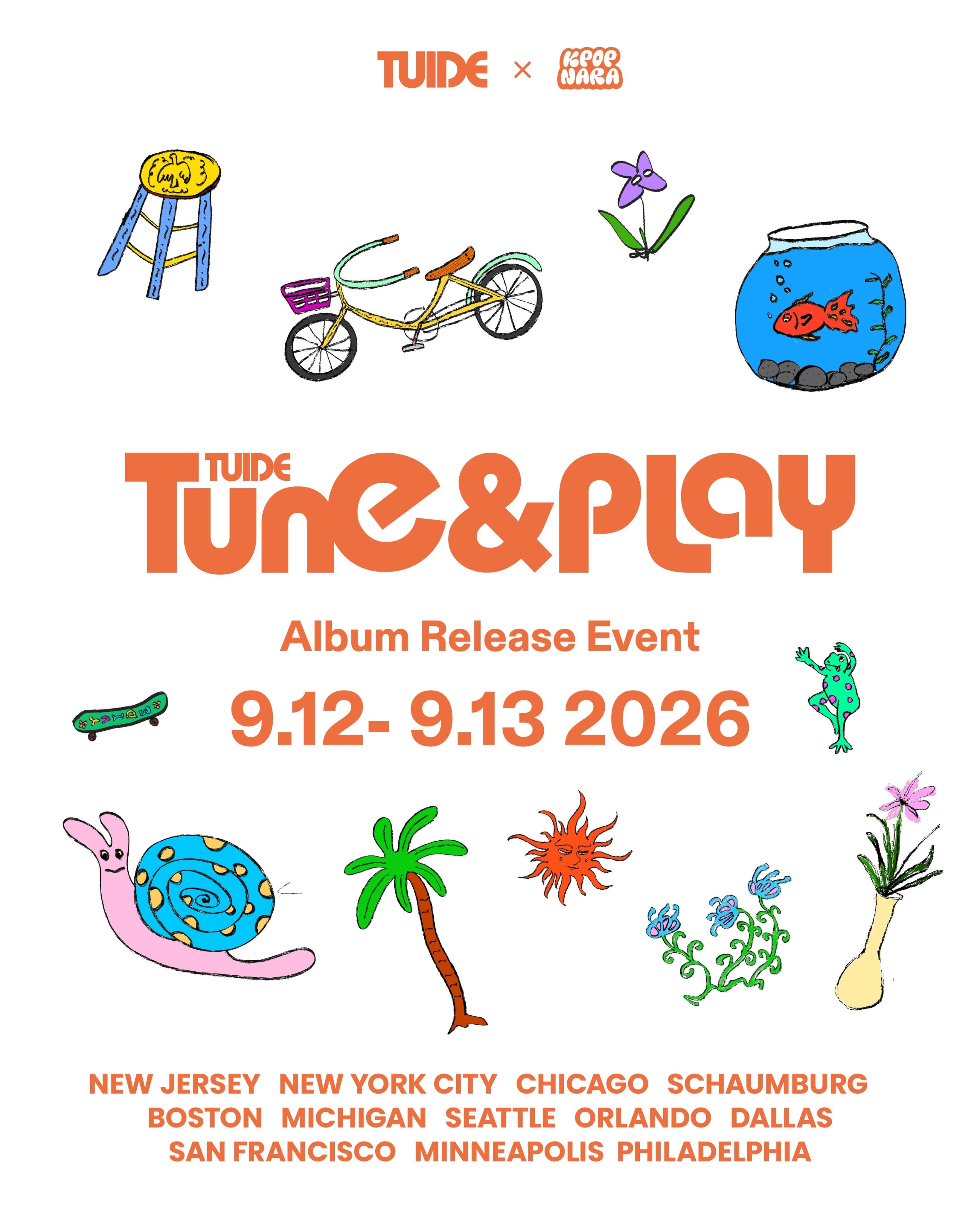 TUIDE Tune & Play Album Release Event