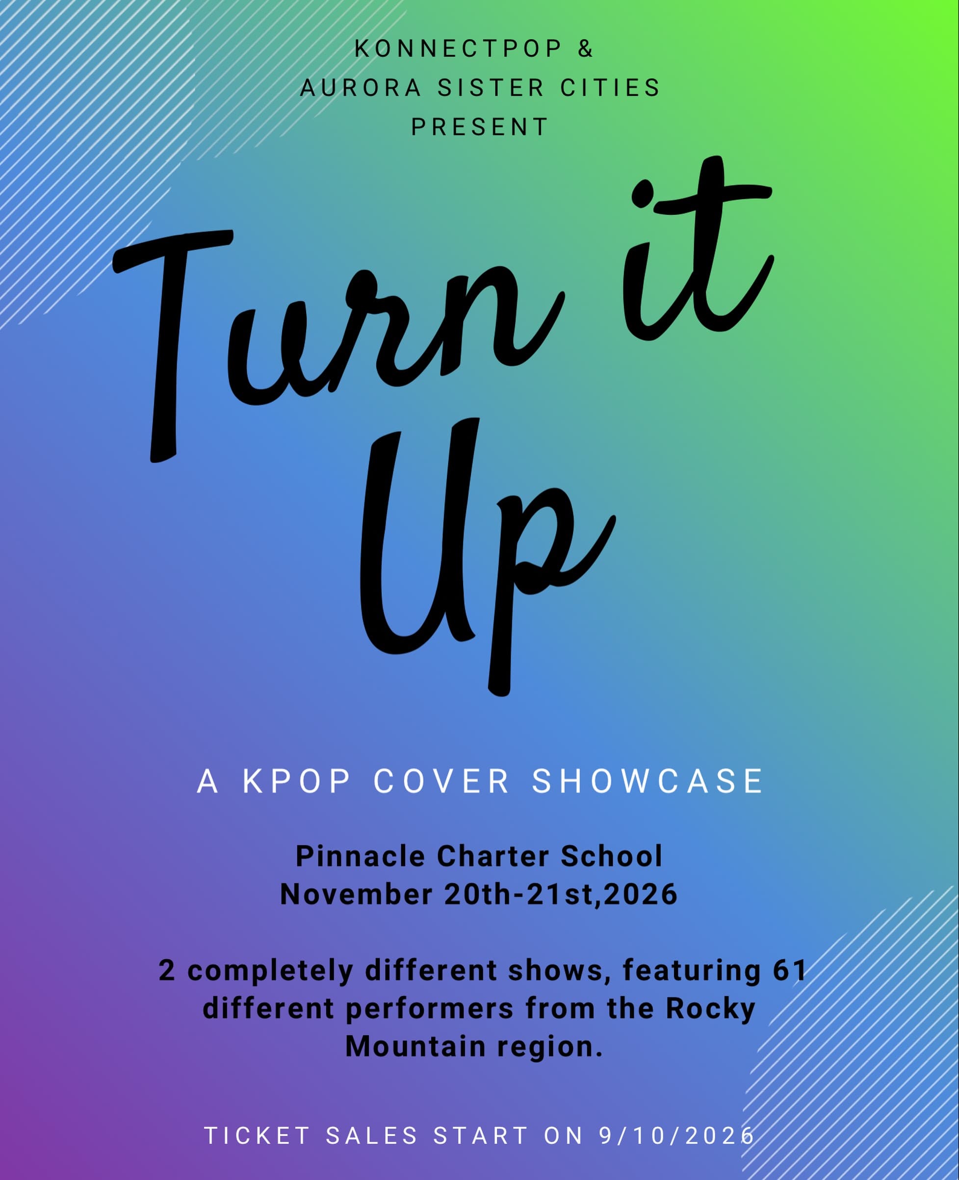 Turn it Up 2026