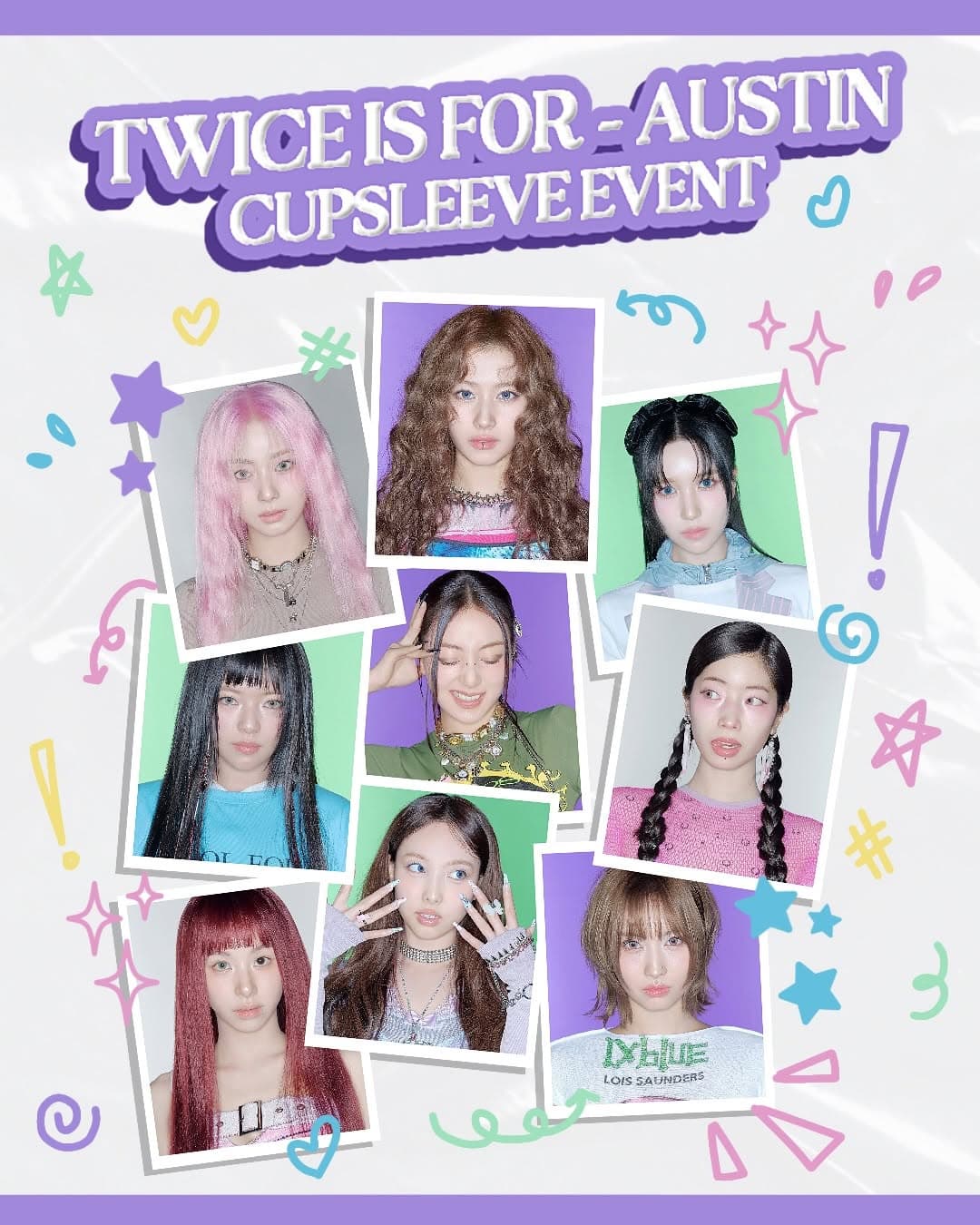TWICE in Austin cupsleeve event - Image 1
