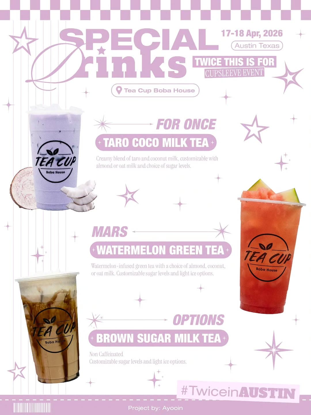 TWICE in Austin cupsleeve event - Image 6