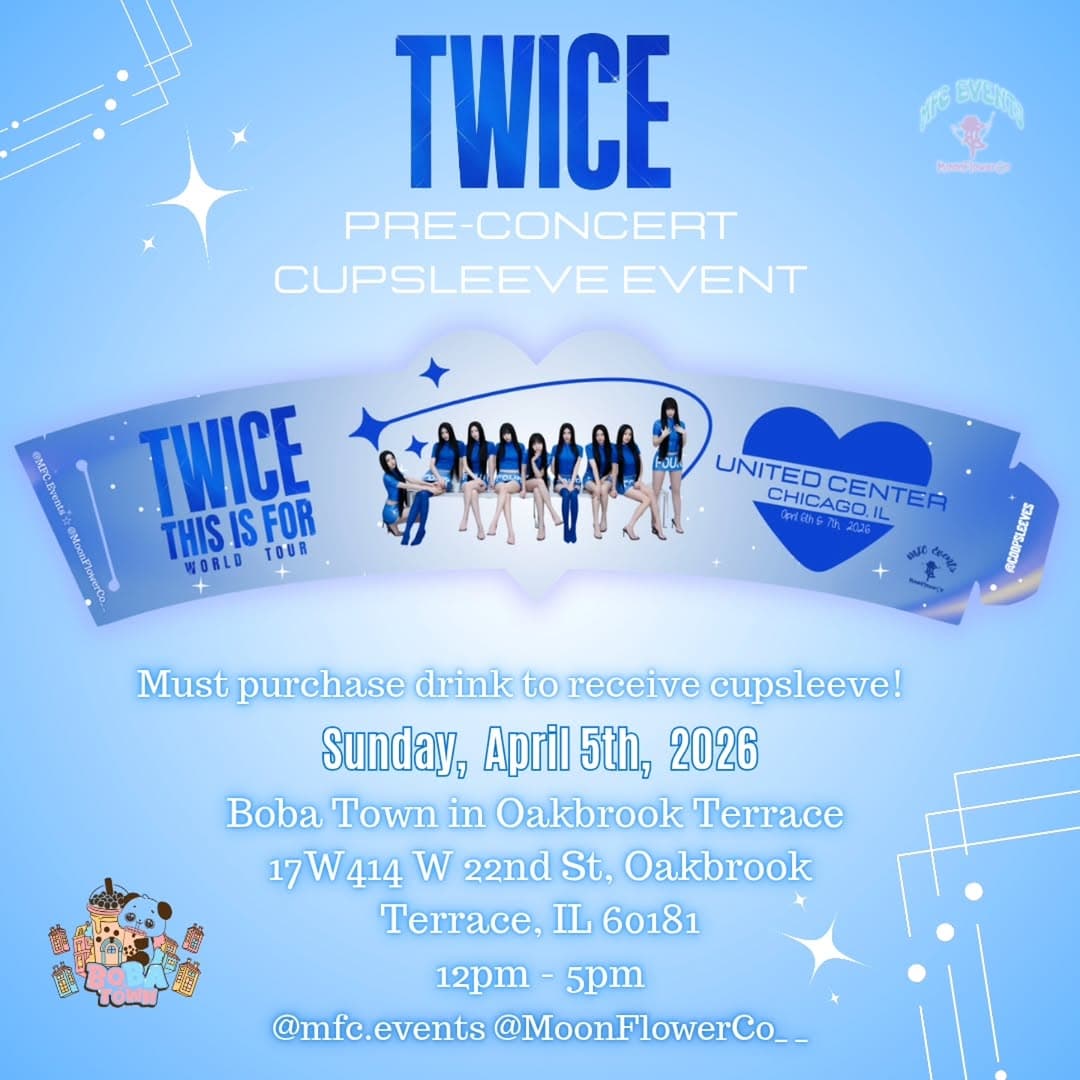 TWICE Pre-Concert Cupsleeve Event - Image 1