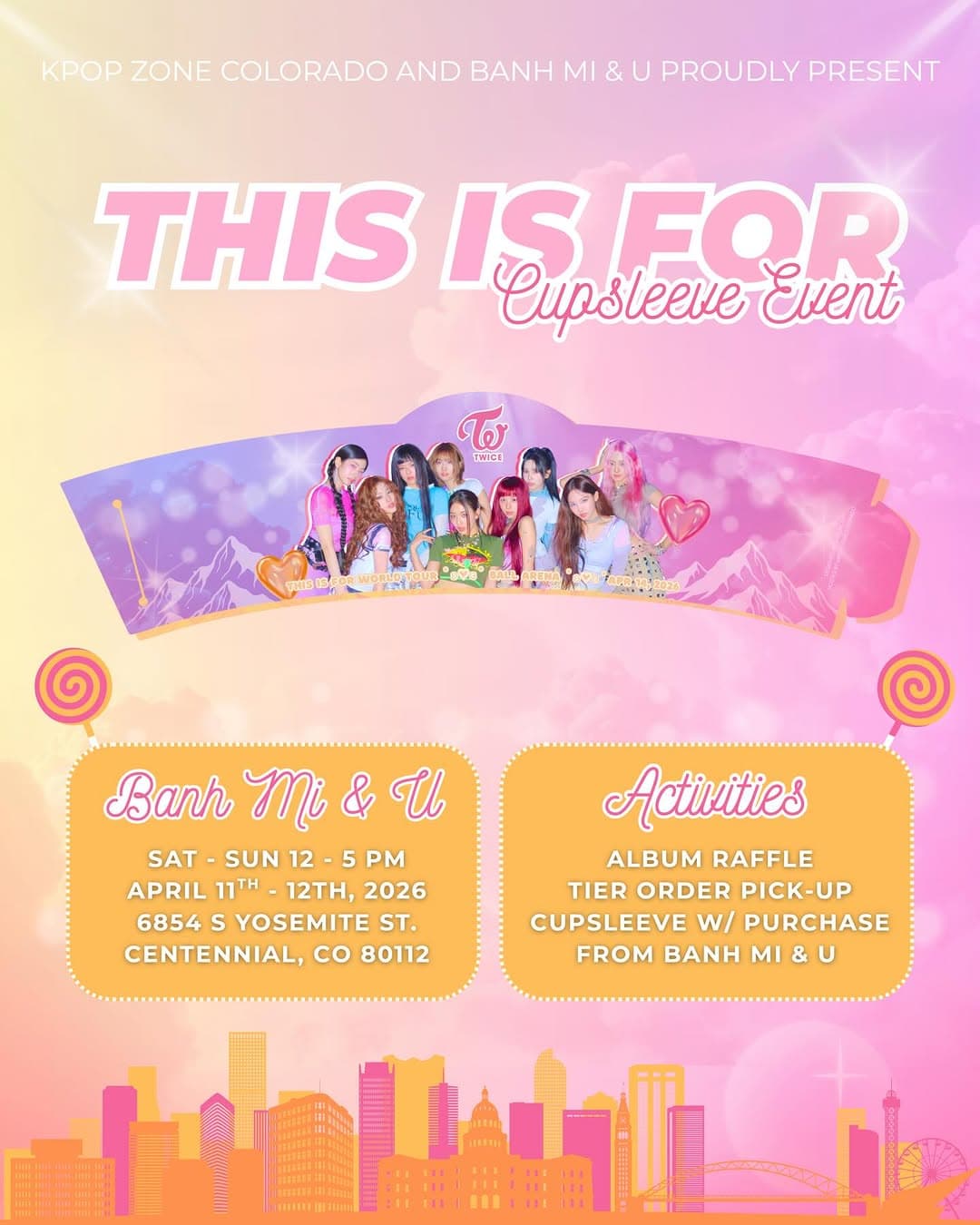 Twice THIS IS FOR Cupsleeve Event - Image 1