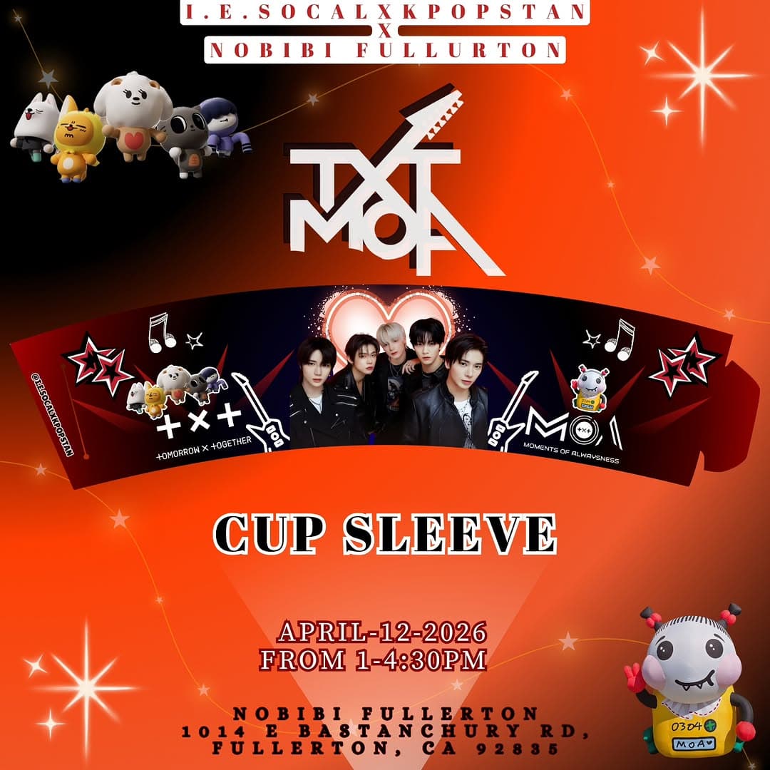 TXT MOA Cup Sleeve Event - Image 3