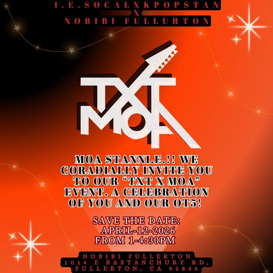 TXT MOA Cup Sleeve Event - Image 1
