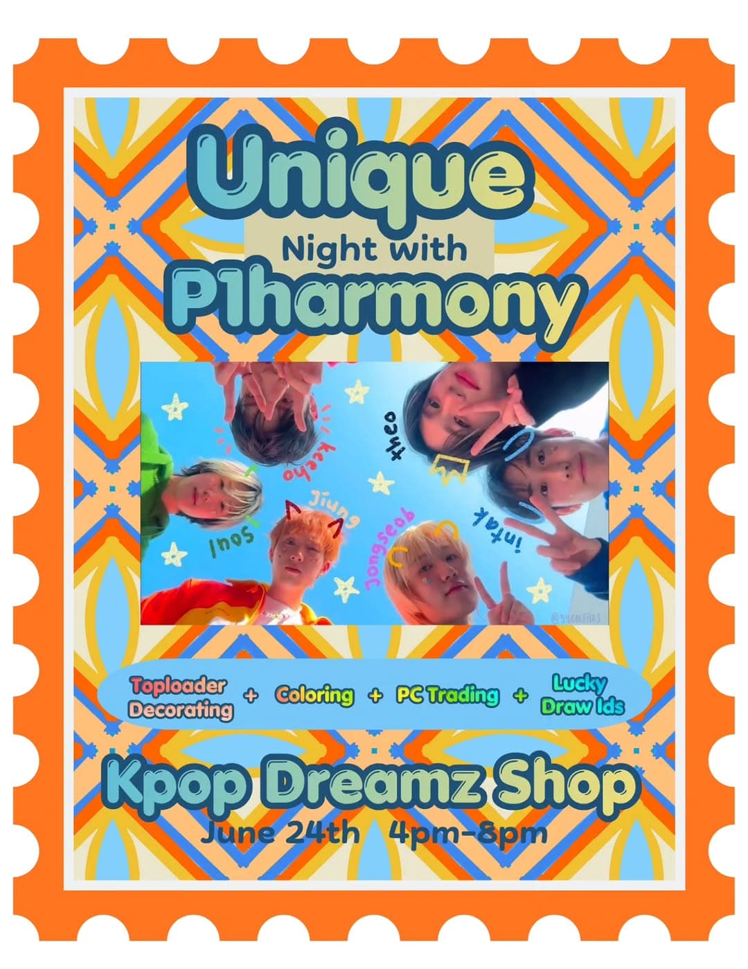 Unique Night With P1HARMONY
