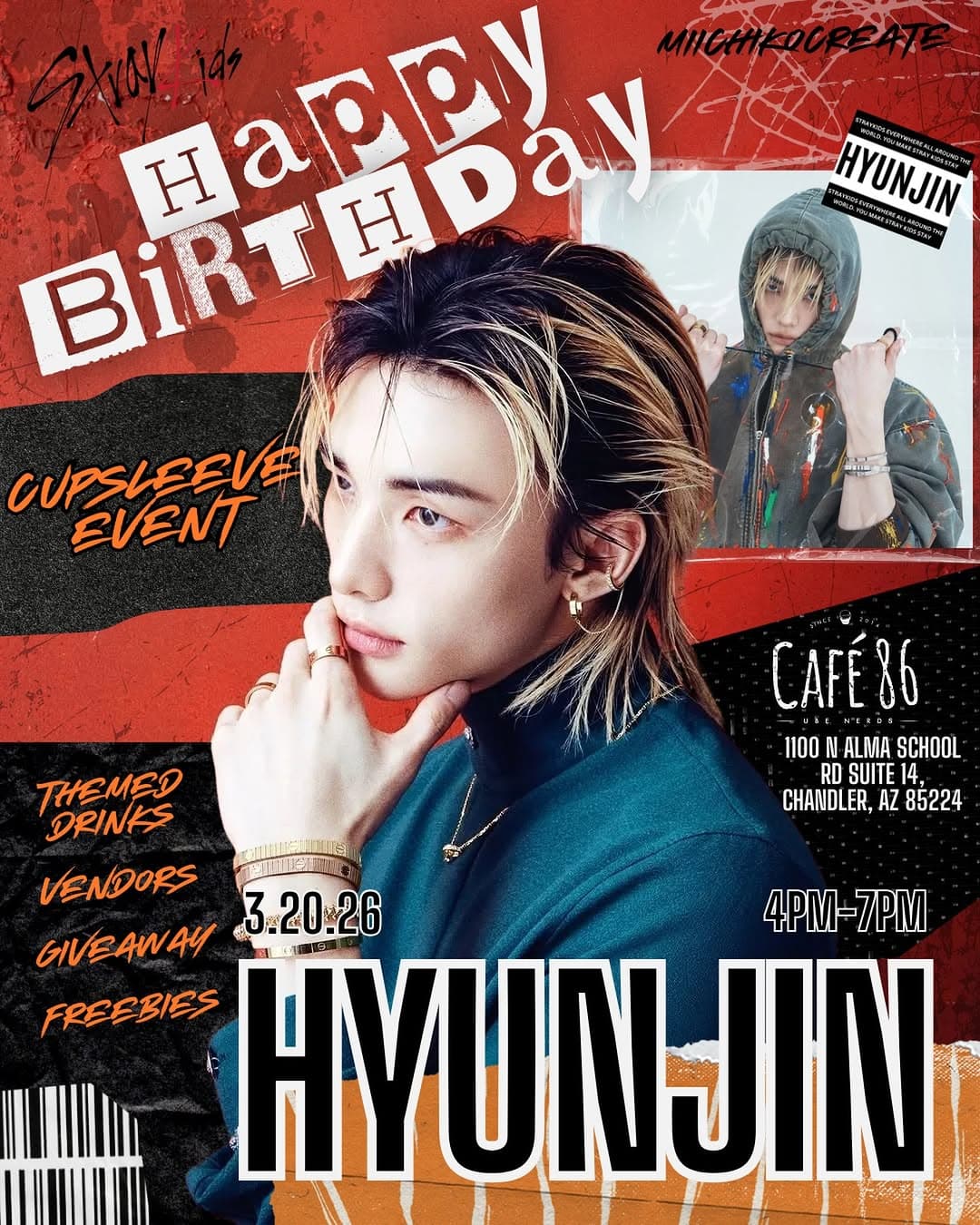 Hyunjin Birthday Cupsleeve Event - Image 1