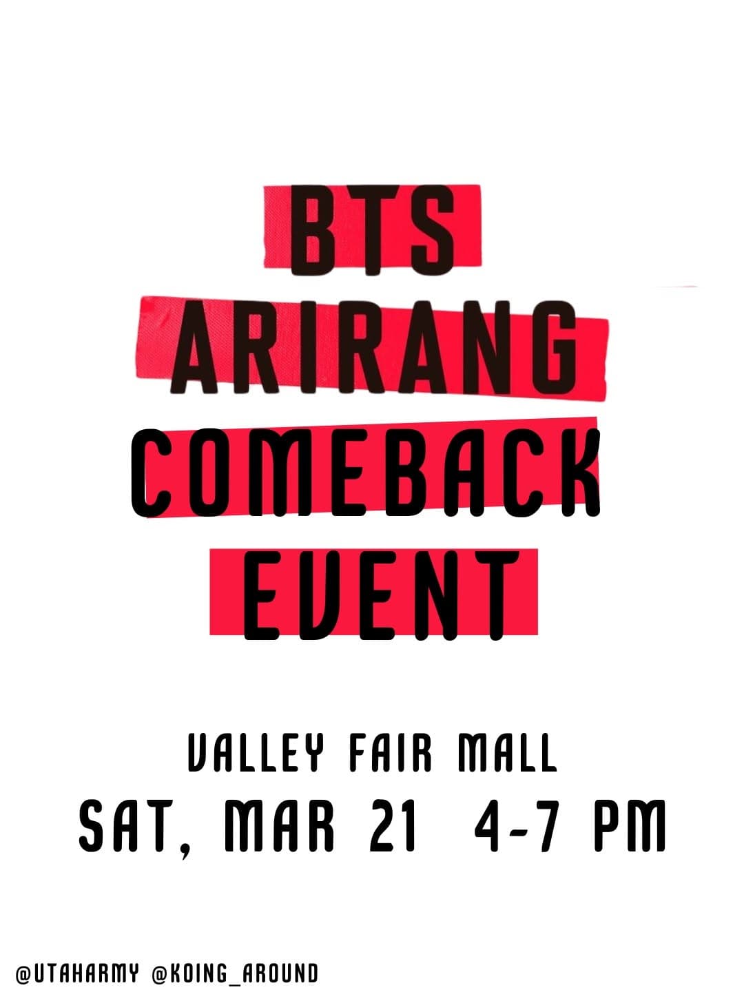 BTS Arirang Comeback Event - Image 1