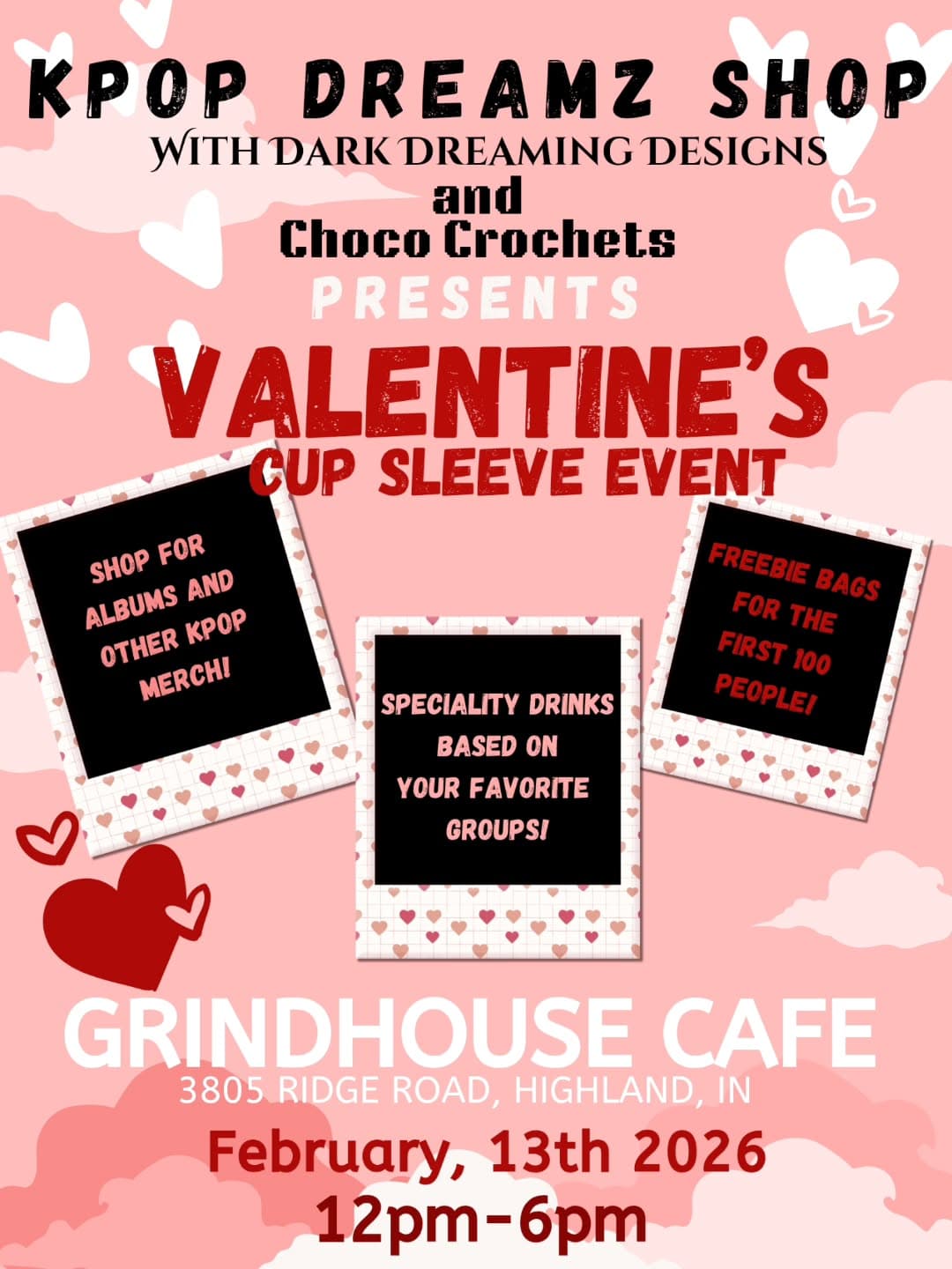 VALENTINE'S CUPSLEEVE EVENT - Image 1