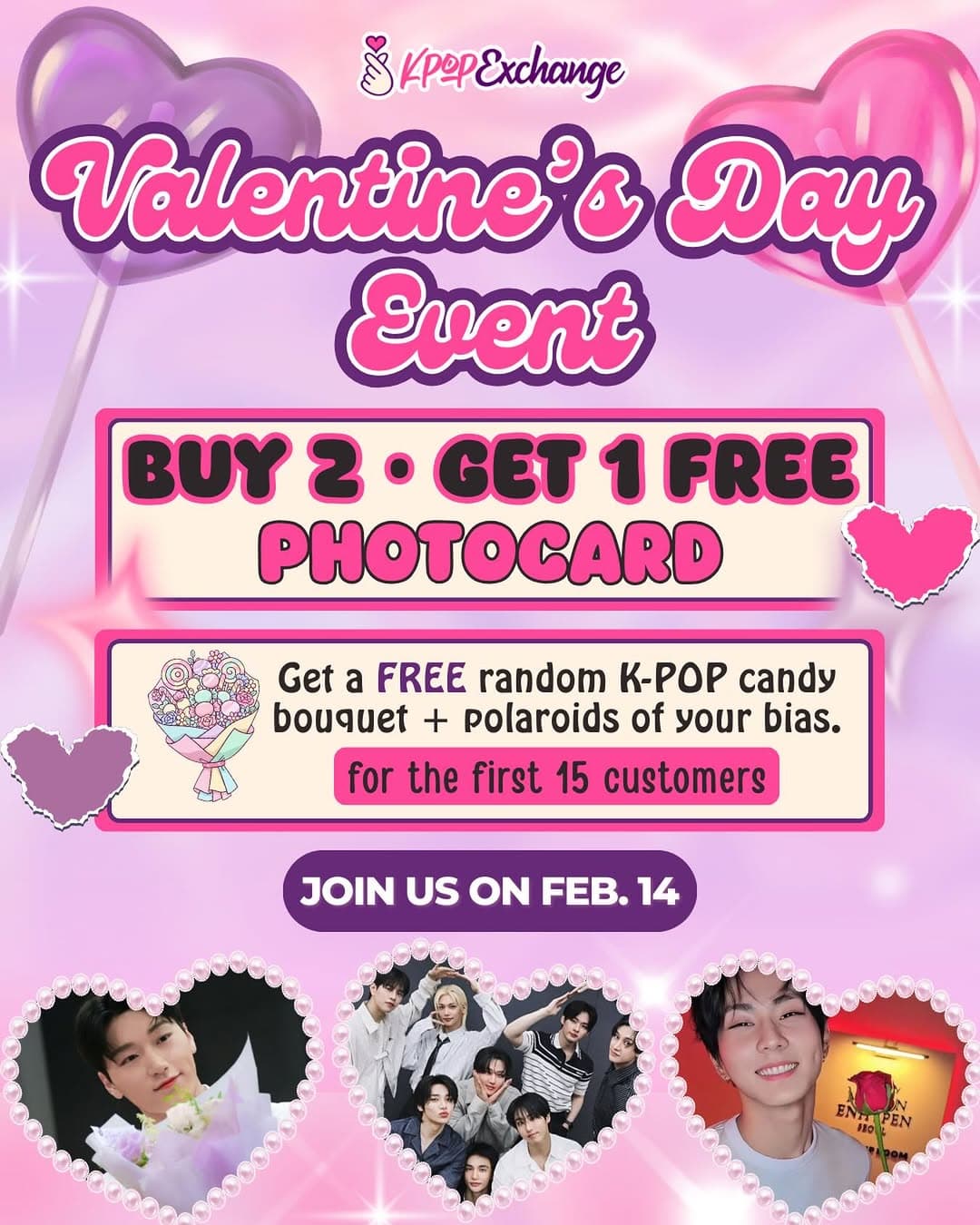 Valentine's Day Event @ Kpop Exchange - Cover image