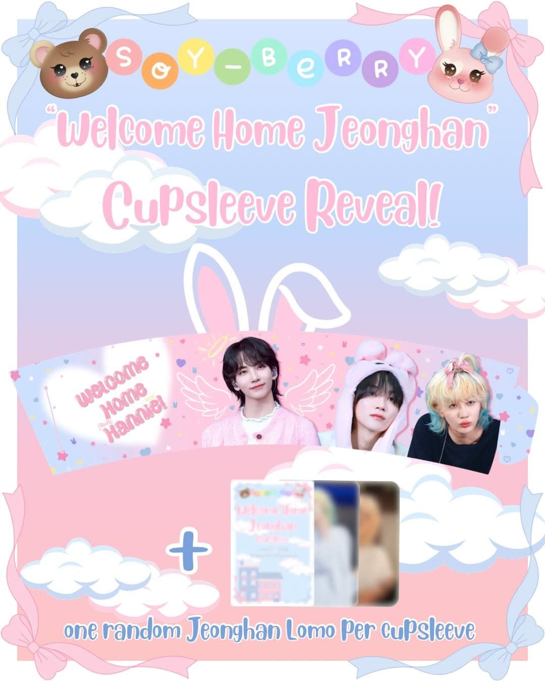 Welcome Home Jeonghan Cupsleeve Event - Image 2
