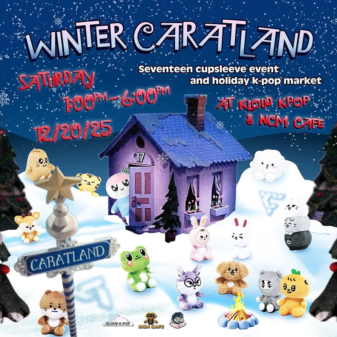 WINTER CARATLAND: Seventeen Cupsleeve Event - Image 1