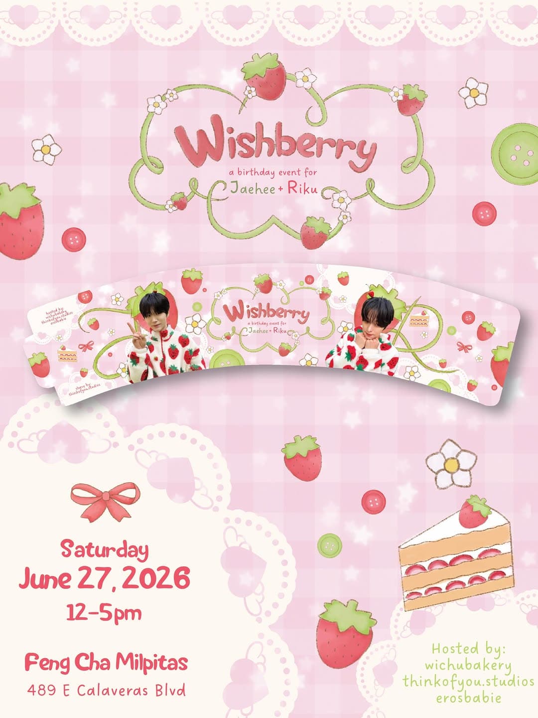 Wishberry A Birthday Event for Jaehee + Riku