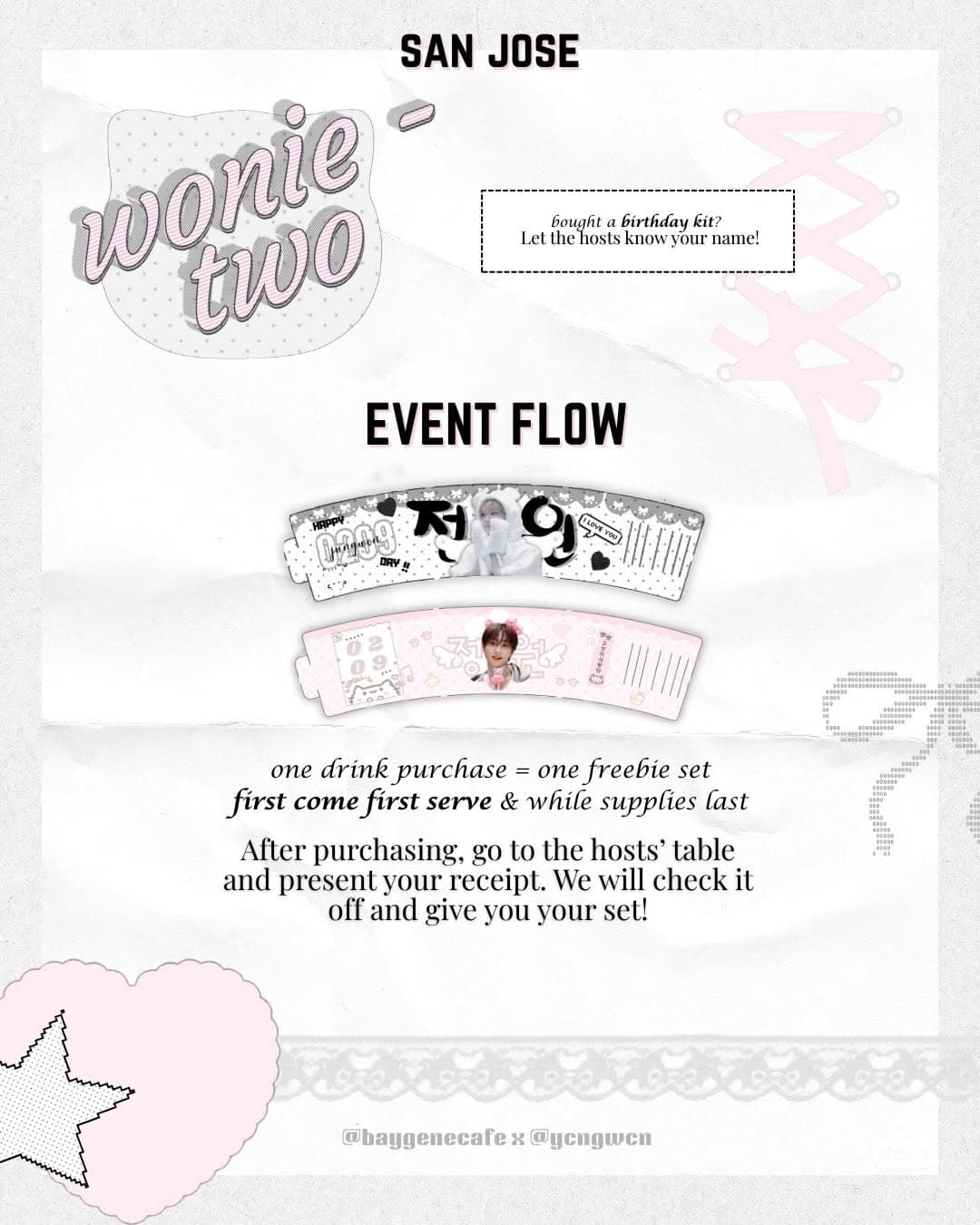 WONIE-TWO JUNGWOON BIRTHDAY CUPSLEEVE - Image 4