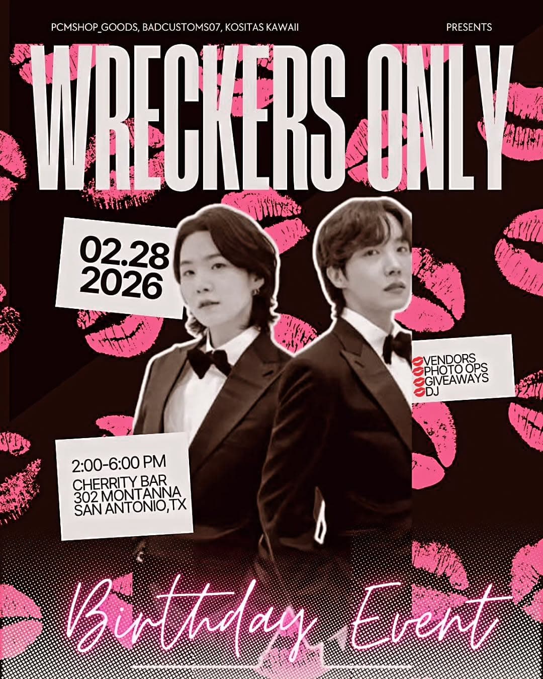 Wreckers Only birthday cupsleeve event - Image 1