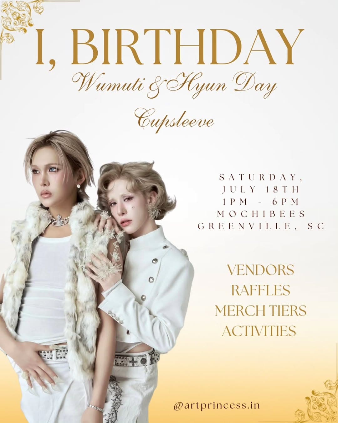 Wumuti & Hyun Birthday Cupsleeve