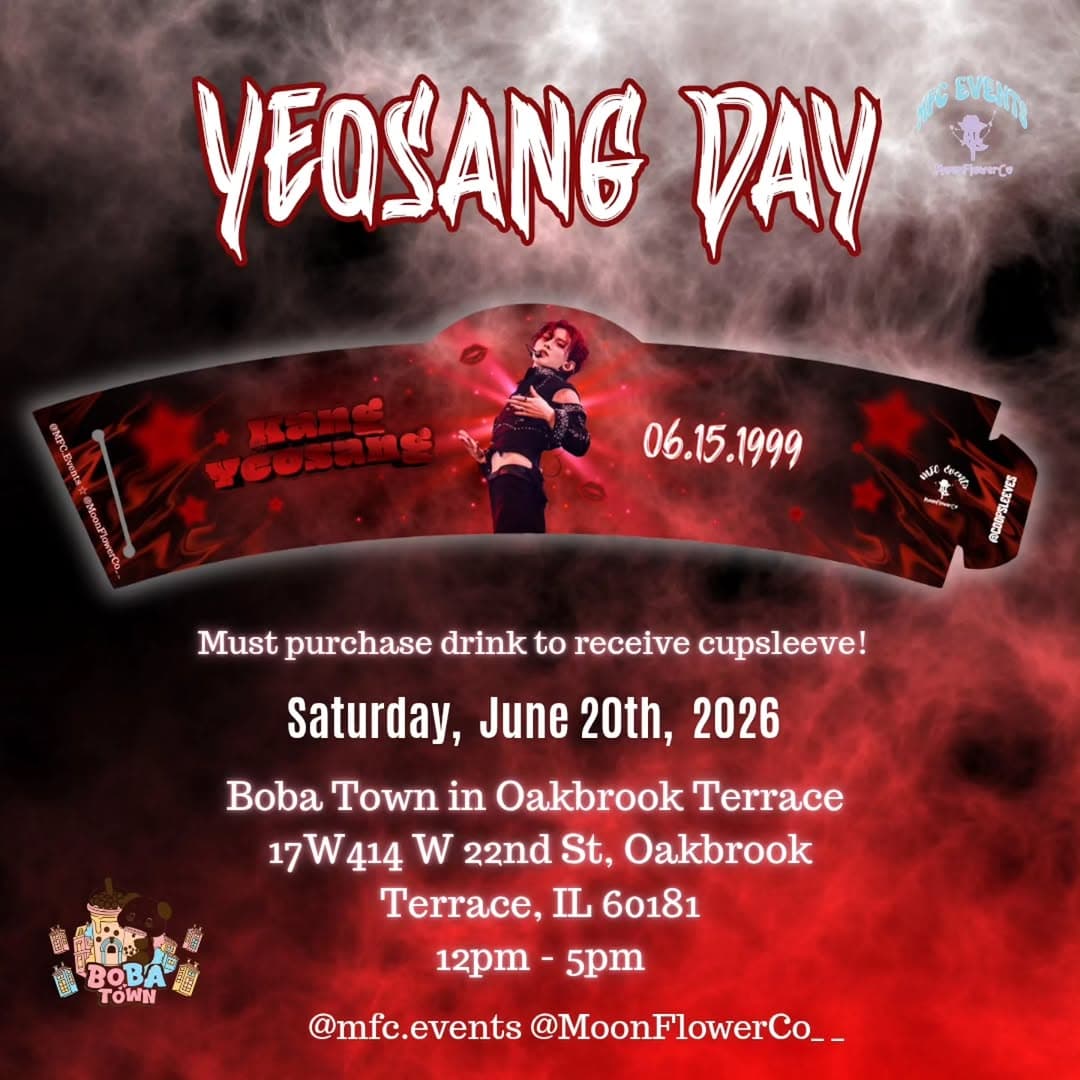 Yeosang Day Cupsleeve Event