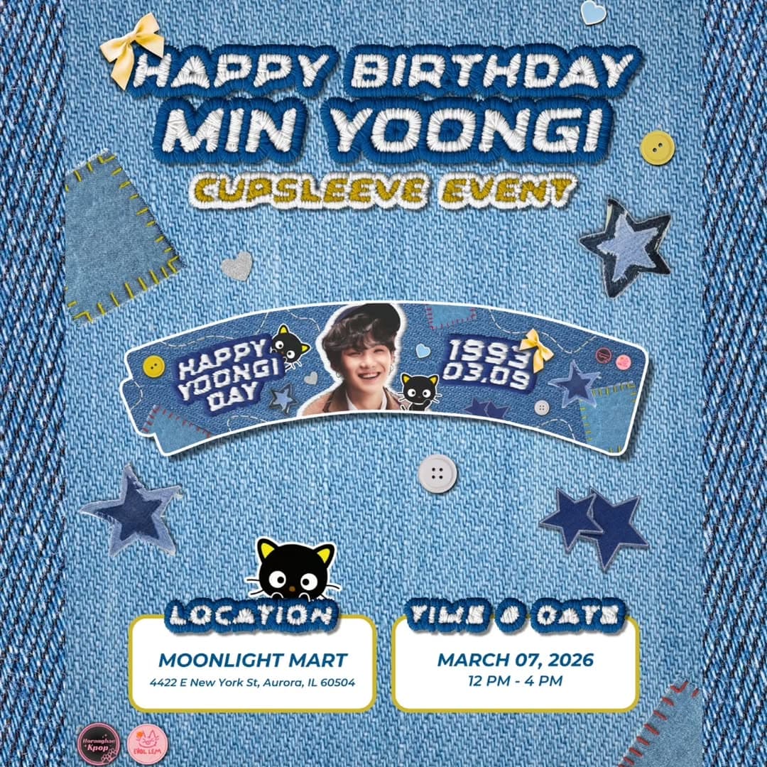 Yoongi's Birthday Cupsleeve Event - Image 1