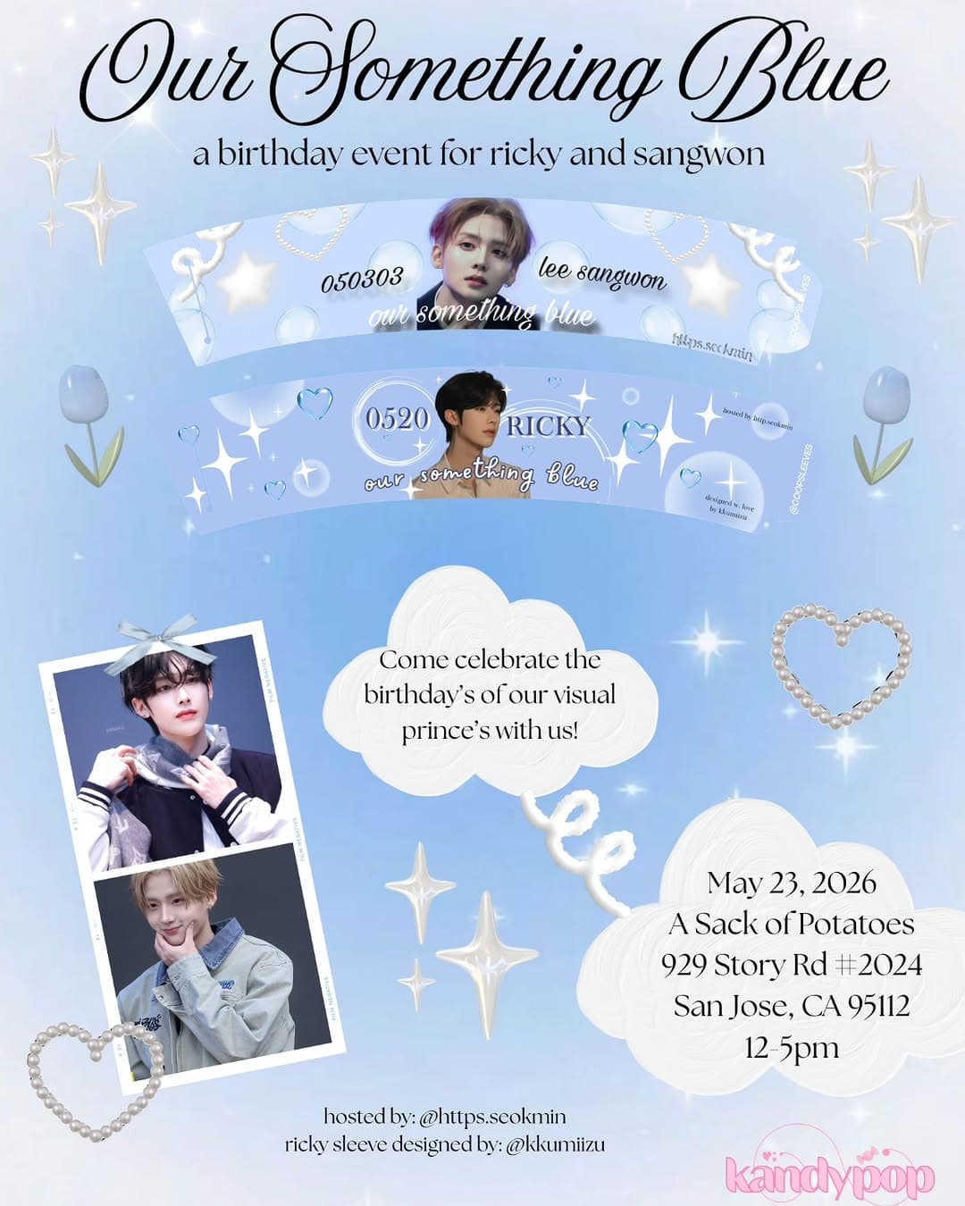 Our Something Blue - Ricky & Sangwon Birthday event