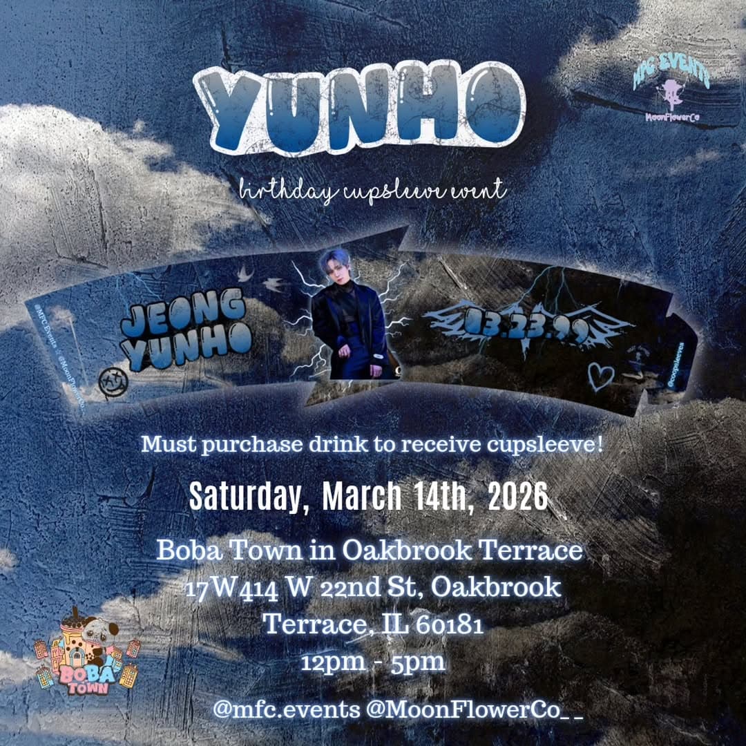 Yunho's Birthday Cupsleeve Event - Image 1