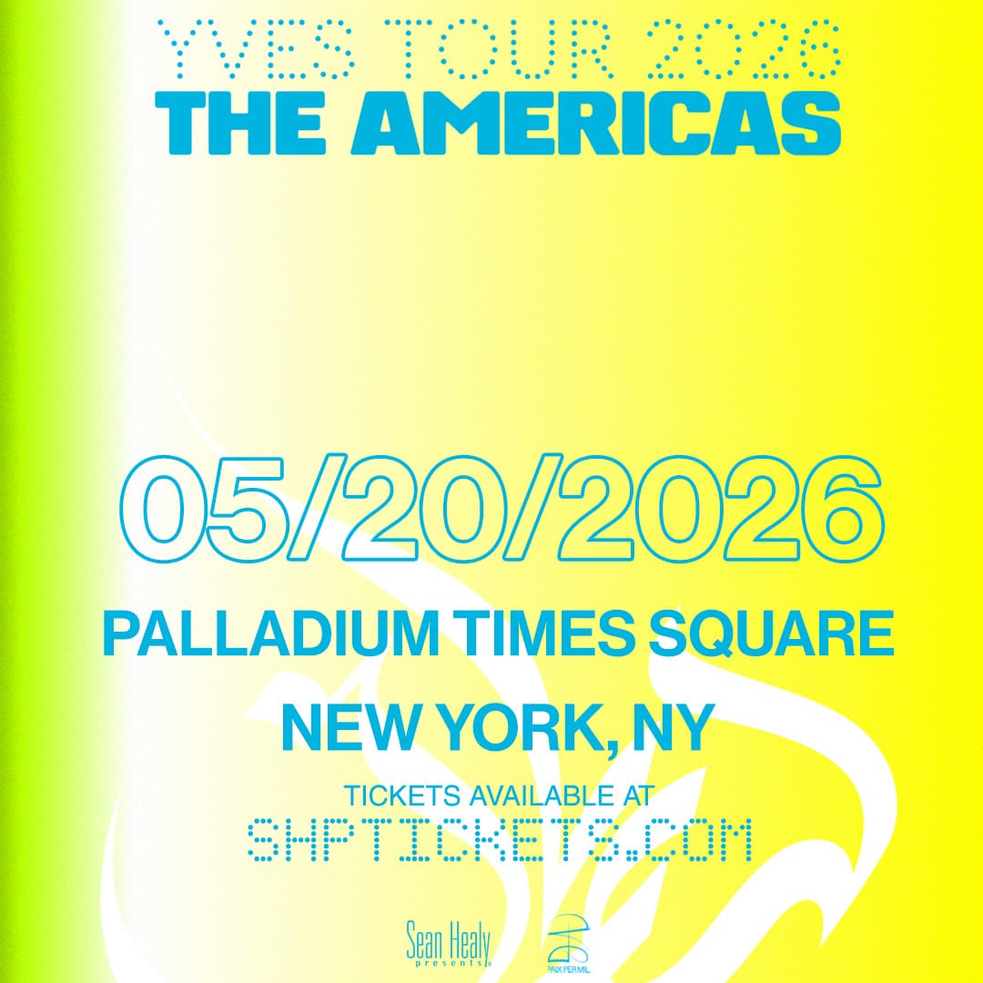 YVES TOUR 2026: THE AMERICAS in New York